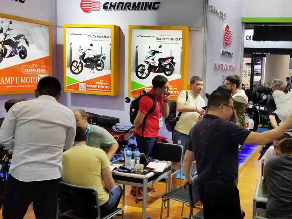 Exhibitions various electric vehicle
