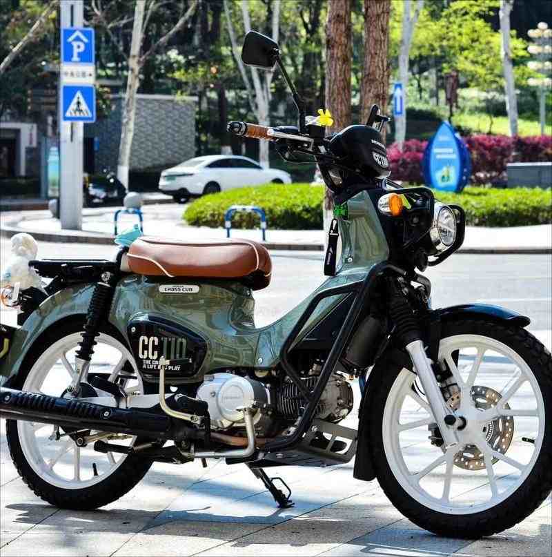 Cub motorcycle daily travel