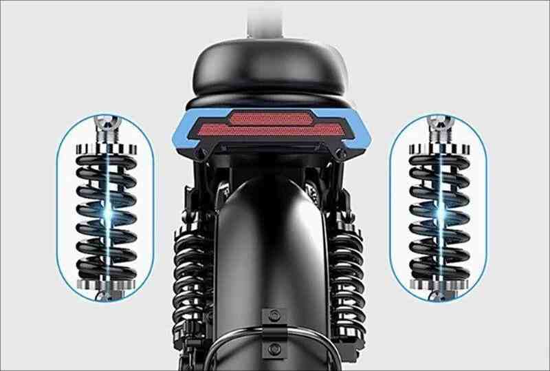 Double shock absorption safety setting