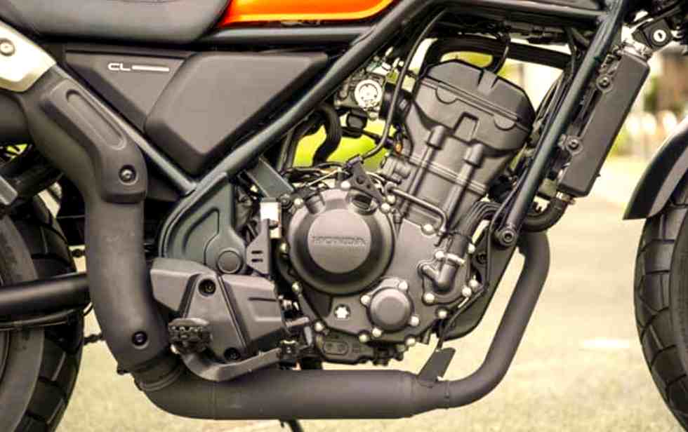 Motorcycle engine