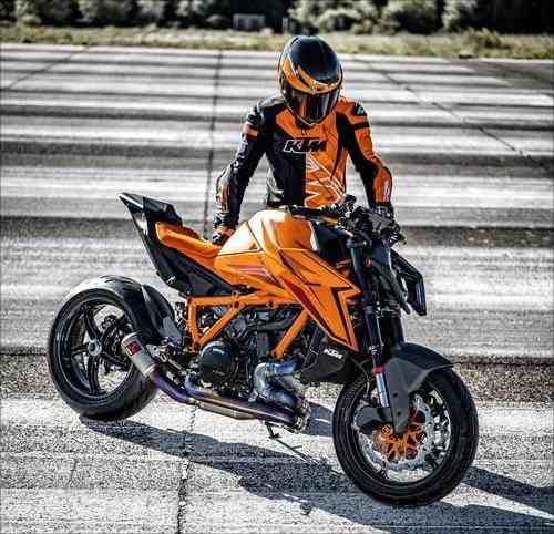 Mid-Range Motorcycles ridding