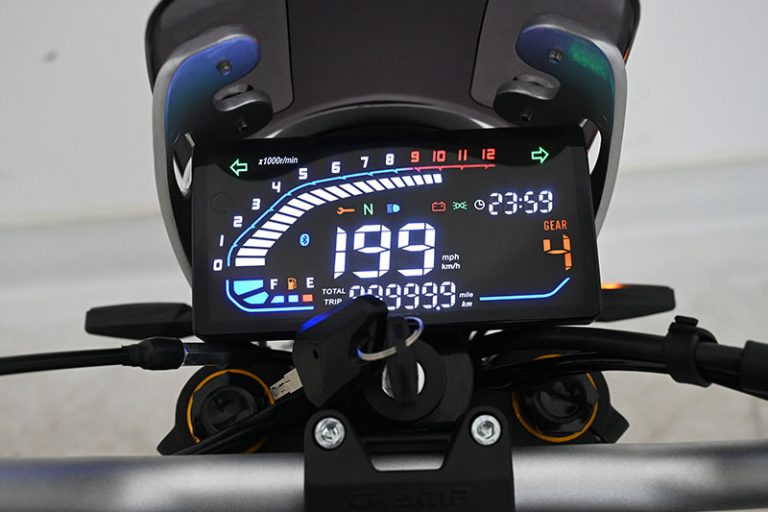 Motorcycle Instrument Panel