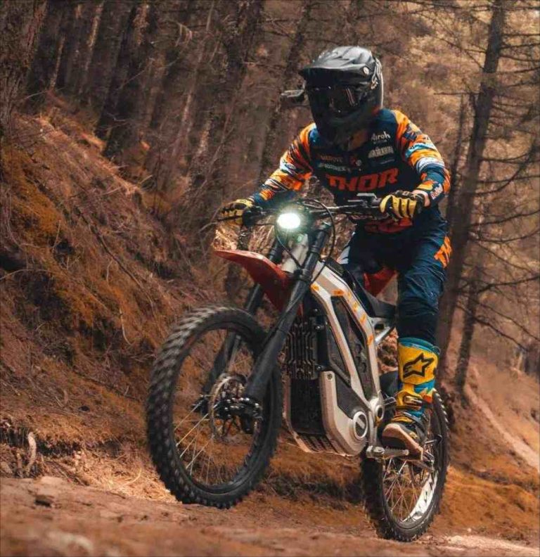 electric dirt bike outdoor riding